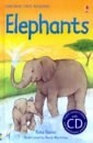 Davies Kate Elephants (+CD) usborne my third reading library english picture book child kids word sentence education books fairy tale story reading book