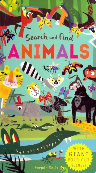 Search and Find Animals  (HB)