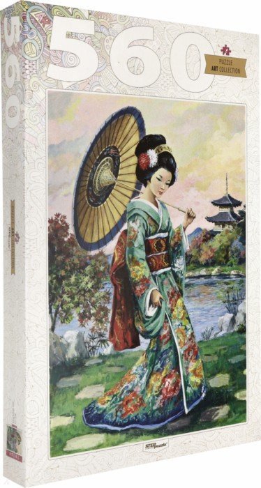 Иллюстрация 1 из 16 для Пазл-560 "Японка" (78109) | Лабиринт - игрушки. Источник: Лабиринт