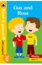 Hughes Monica Phonics 4: Gus and Ross 10 books set 1 4 level graduated reading improve article hand book helps kid to read phonics english story picture book