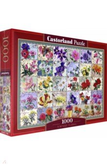 Puzzle-1000 Цветы. Коллаж