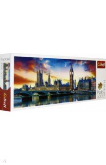 

Trefl. Puzzle-500. Биг-Бен и Вестминстерский дворец, панорама (29507)