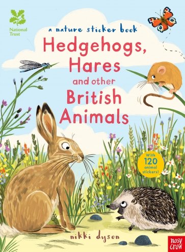 Hedgehogs, Hares & Other British Animals Sticker