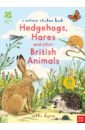 Hedgehogs, Hares and other British Animals Sticker mammals