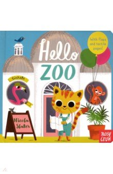 Купить Hello Zoo, Nosy Crow, Первые книги малыша на английском языке