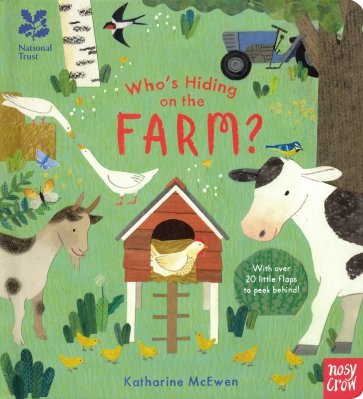 Who's Hiding on the Farm? (board book)