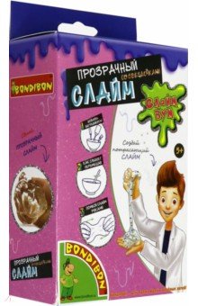 

Опыты "СЛАЙМ БУМ. Прозрачный слайм со звёздочками" (DM-DIY021)