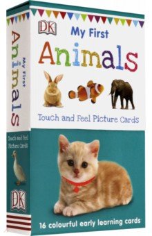 My First Animals Touch & Feel Picture Cards