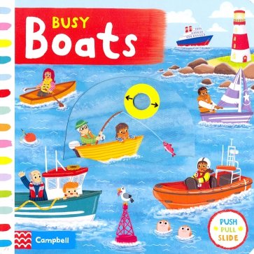 Busy Boats (board bk)