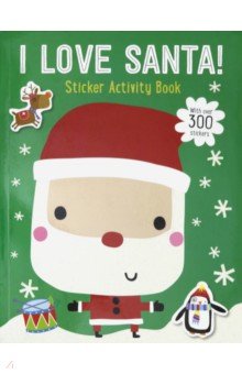 

I Love Santa Sticker Activity Book