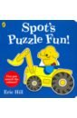Hill Eric Spot's Puzzle Fun! (Press Out board bk)