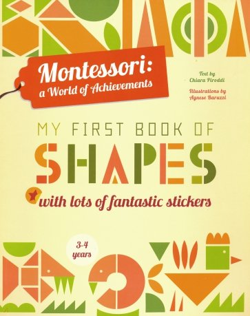 Montessori: My First Book of Shapes PB