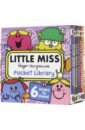 Hargreaves Adam Little Miss Pocket Library (6-mini book) hargreaves roger little miss inventor s experiments sticker activity book