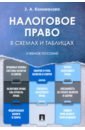 Коновалова Зинаида Алексеевна Налоговое право в схемах и таблицах. Учебное пособие