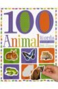 100 First Animal Words. Sticker Activity Book miniatures wild crawl animal crocodile model figurine carry baby alligator curved gavial scene decor action figure children toys