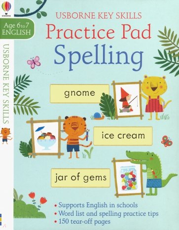 Spelling Practice Pad age 6-7