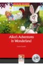 Carroll Lewis Alice's Adventures in Wonderland (+CD) фигурка disney character cutte fluffy puffy alice in wonderland white rabbit bp19913p