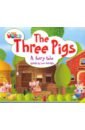 The Three Pigs. A fairy tale. Level 2 pigs in heaven