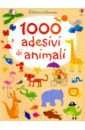 Watt Fiona 1000 adesivi di animali animali del mondo piccoli libri con adesivi