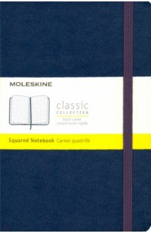 

Блокнот 104 листа, 11,5*18 см "CLASSIC Medium" синий (QP051B20)
