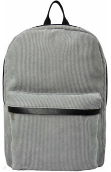 Рюкзак серый 1 отделение (52110).
