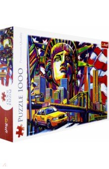 

Trefl. Puzzle-1000 "Цвета Нью-Йорка" (10523)