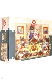 

Пазл 260 деталей "Кошачий семейный праздник" (5025)