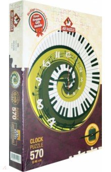 

Часы-пазл 570 деталей "Часы Ритм времени" (5006)