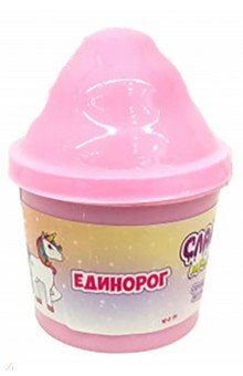 

Слайм-мяшка "Единорог", с сюрпризом