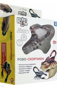 Купить Игрушка Робо-Скорпион (красный) на ИК Управлении, 1TOY, Роботы и трансформеры