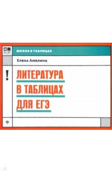 Амелина Елена Владимировна - Литература в таблицах для ЕГЭ