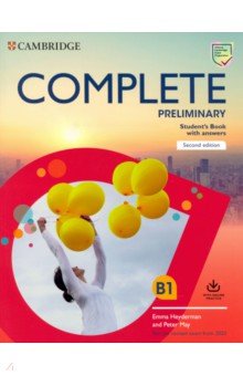 Обложка книги Complete. Preliminary. Second Edition. Student's Book with Answers with Online Practice, Heyderman Emma, May Peter