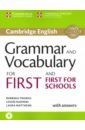 Thomas Barbara, Matthews Laura, Hashemi Louise Grammar and Vocabulary for First and First for Schools. Book with Answers and Audio macmillan exam skills for russia grammar