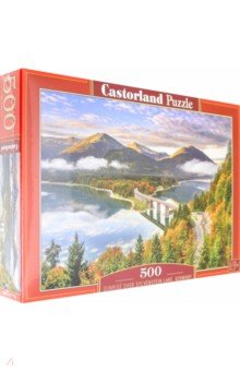 

Puzzle-500. Восход солнца над озером, Германия (B-53353)