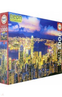 Купить Пазл 1000 деталей Гонконг, небоскребы (18462), Educa, Пазлы (1000 элементов)