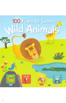 100 Flaps To Learn. Wild Animals