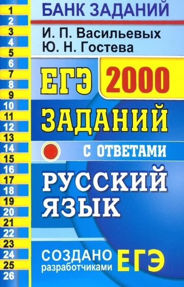 ЕГЭ 21 Русский язык. 2000 заданий Закрытый сегмент
