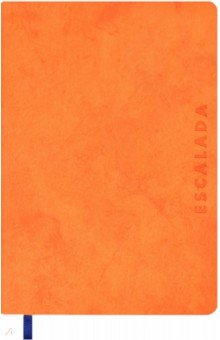 Записная книжка (96 листов, А6), ДЖИНС, оранжевый/синий, мягкий (50188).