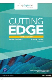 Cutting Edge. Pre-intermediate. Students' Book with MyEnglishLab access code (+DVD)