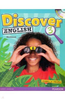Обложка книги Discover English. Level 3. Workbook +CD, Hearn Izabella