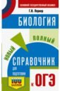 Лернер Георгий Исаакович ОГЭ. Биология. Новый полный справочник для подготовки к ОГЭ драгомилов в н тестовые задания по биологии раздел человек 9 класс