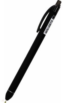 Ручка гелевая автоматическая 0.5 мм черная 