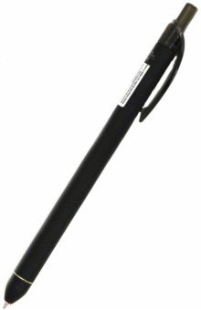 Ручка гелевая автоматическая 0.7 мм, черная 