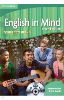 Обложка книги English in Mind. Level 2. Student's Book +DVD, Puchta Herbert, Stranks Jeff