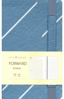 

Ежедневник недатированный (104 листа, А5), FORWARD, стальной (ЕКФФ52010403)