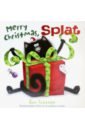 Scotton Rob Splat the Cat. Merry Christmas, Splat santa on his sleight puzzle