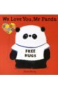 Antony Steve We Love You, Mr Panda магнитная закладка со стикером mr panda