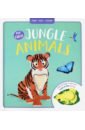 цена My First Jungle Animals (touch-and-feel board book)