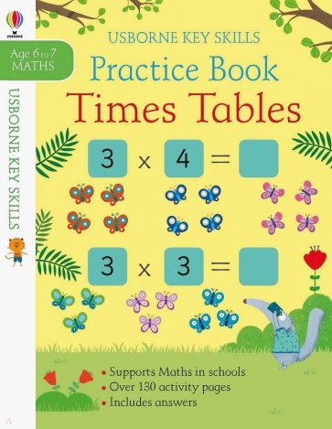 Times Tables Practice Book (age 6-7)