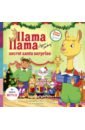Dewdney Anna Llama Llama. Secret Santa Surprise santa on his sleight puzzle